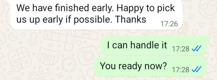 WhatsApp conversation with a Belek Golf Shuttle guest